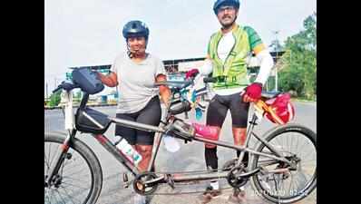 Cyclist on 6,000km ride gives her take: No one follows traffic rules in Delhi