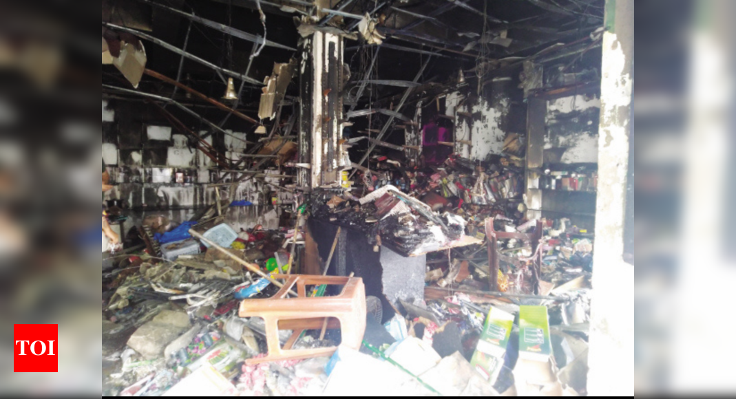 Goa: Two shops gutted in Quepem market, loss estimated at Rs 30 lakh ...