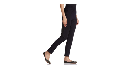 STREET 9 Women Navy Blue Loose Fit HighRise Cotton Trousers Price in India  Full Specifications  Offers  DTashioncom