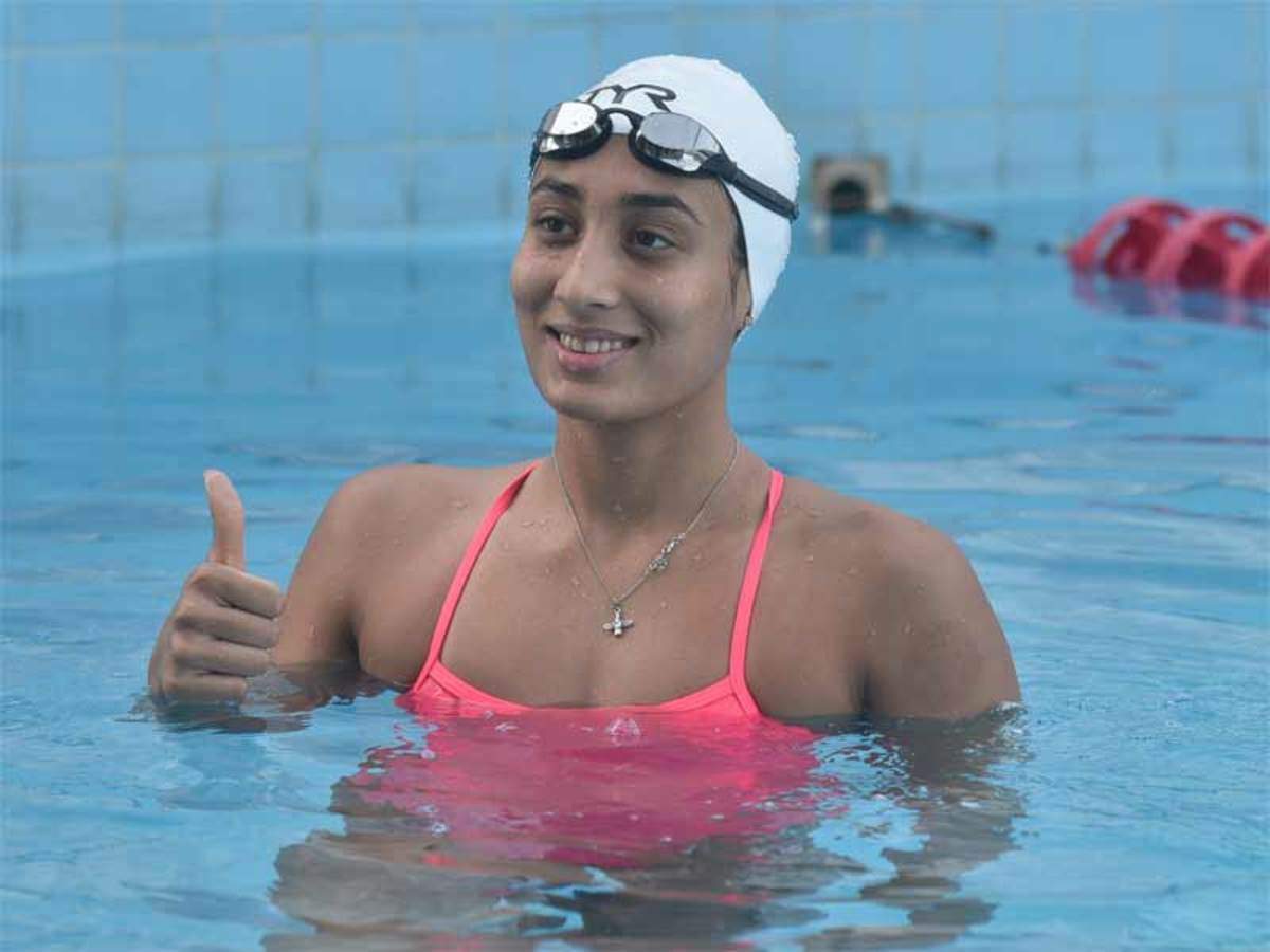 After Tough Pandemic Maana Patel Thrilled To Be India S First Female Swimmer At Tokyo Olympics More Sports News Times Of India