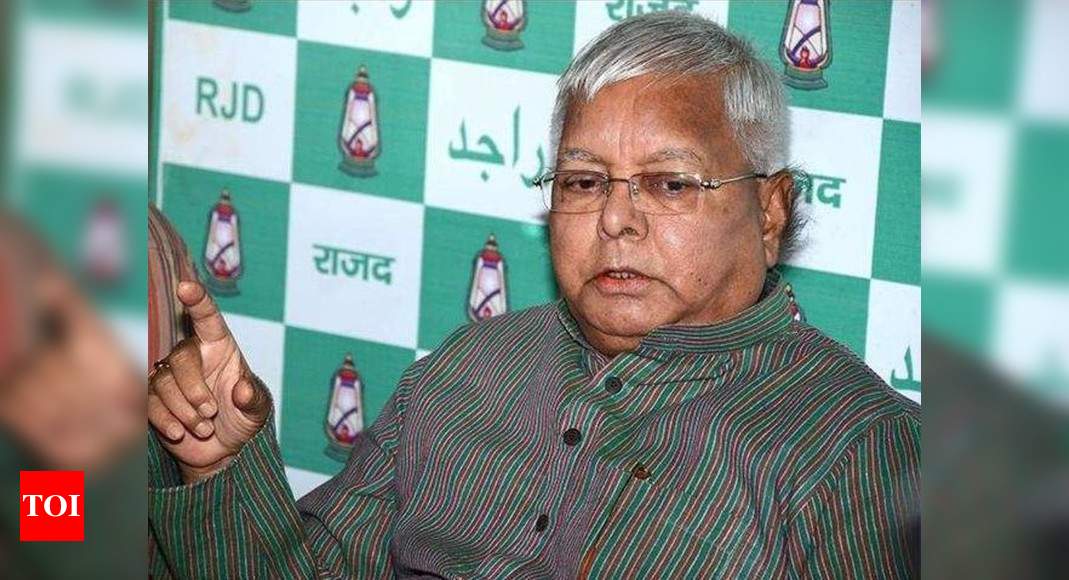 Lalu addresses RJD, vows Bihar return