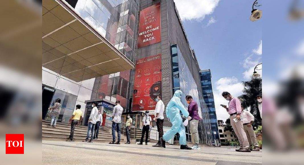 Encouraging footfall at Bengaluru malls on day of reopening