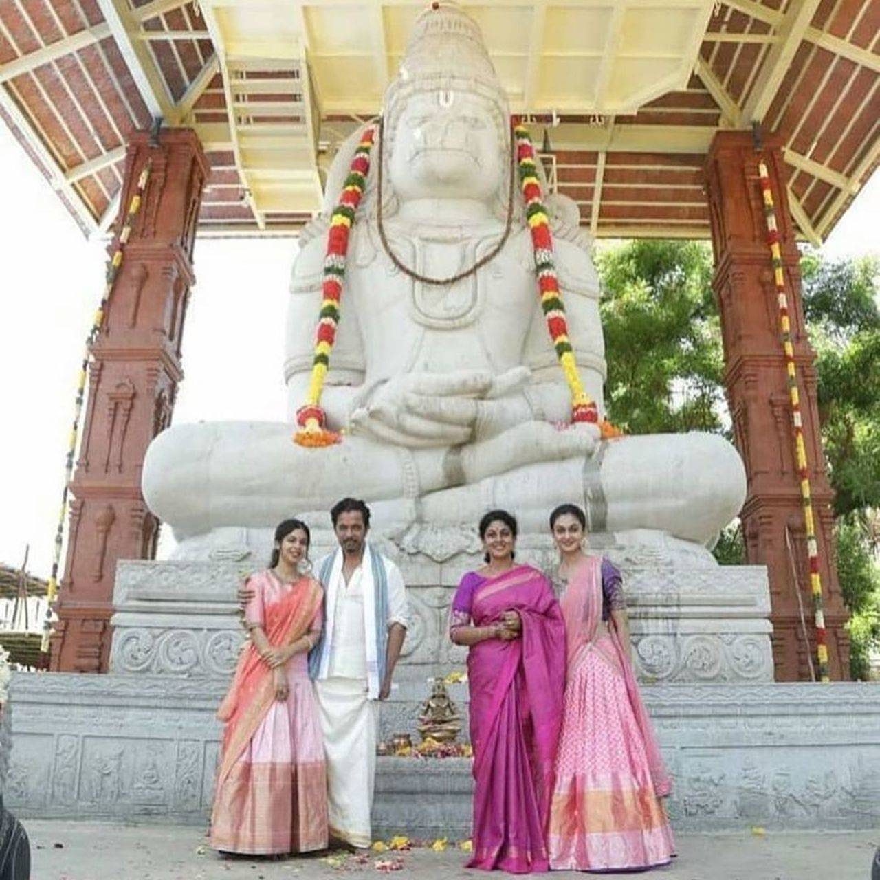 Arjun Sarja: Hanuman temple constructed by Arjun Sarja in Chennai ...