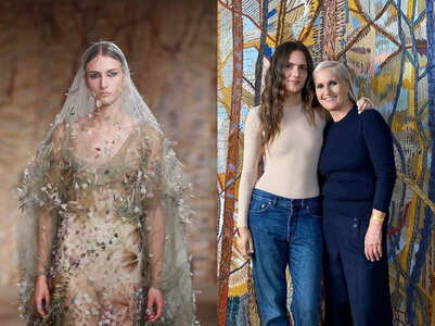 Indian NGO creates backdrop at Dior show