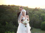Dreamy wedding pictures from 'Voice' co-stars Blake Shelton and Gwen Stefani’s intimate wedding