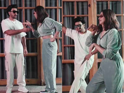 Ranveer Singh and Deepika Padukone dance to Shehnaaz Gill’s viral rap ‘Sadda Kutta’; watch this adorable video