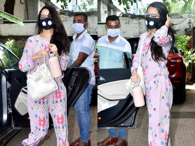 Shraddha Kapoor's pink jogger set is so cool