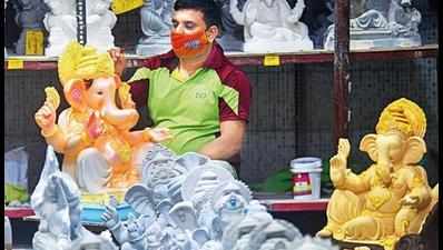 Ganpati and Navratri idol makers can apply offline for BMC permission to erect pandals