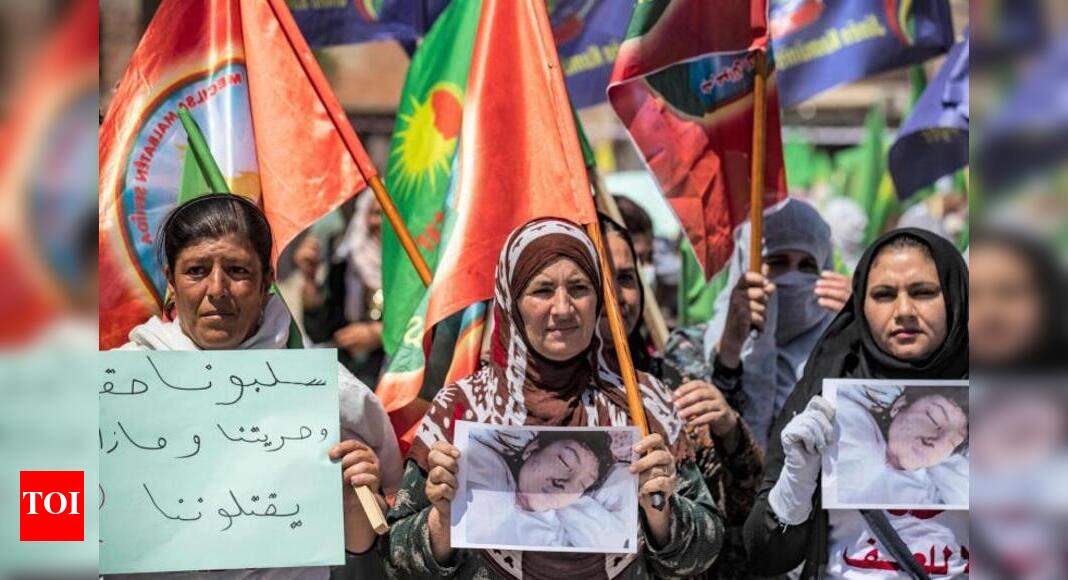 Hundreds in northeast Syria protest against honour killings - Times of ...