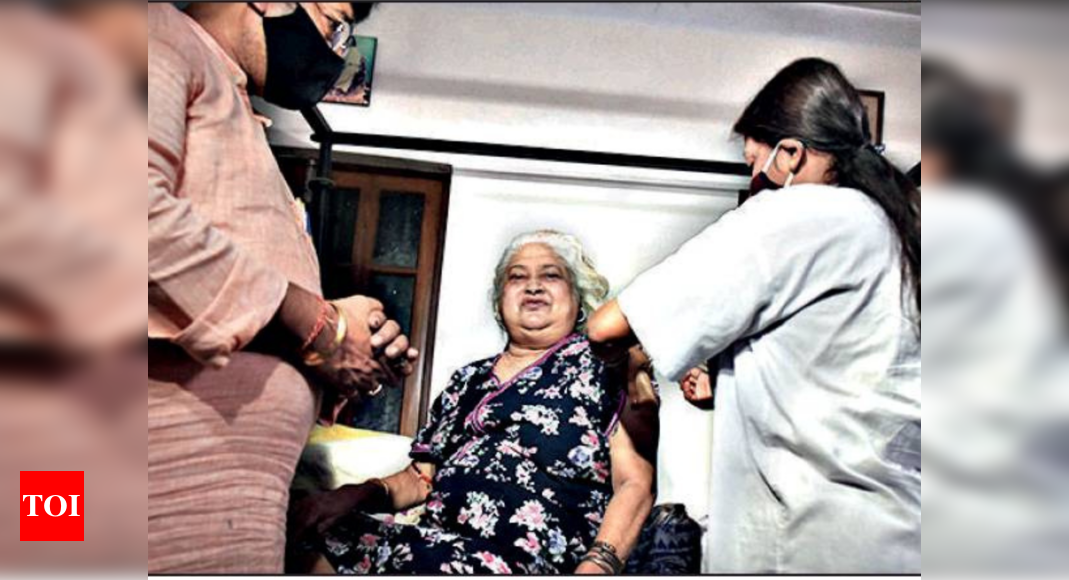 KMC takes vaccine to homes for those who can’t step out