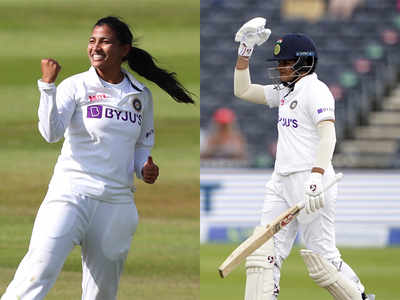 Shafali Verma, Sneh Rana nominated for 'ICC player of the month' award after exploits against England