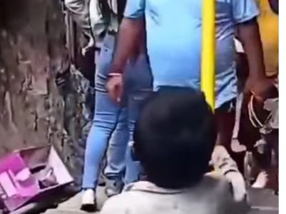 Viral video shows a little boy instructing people to wear mask