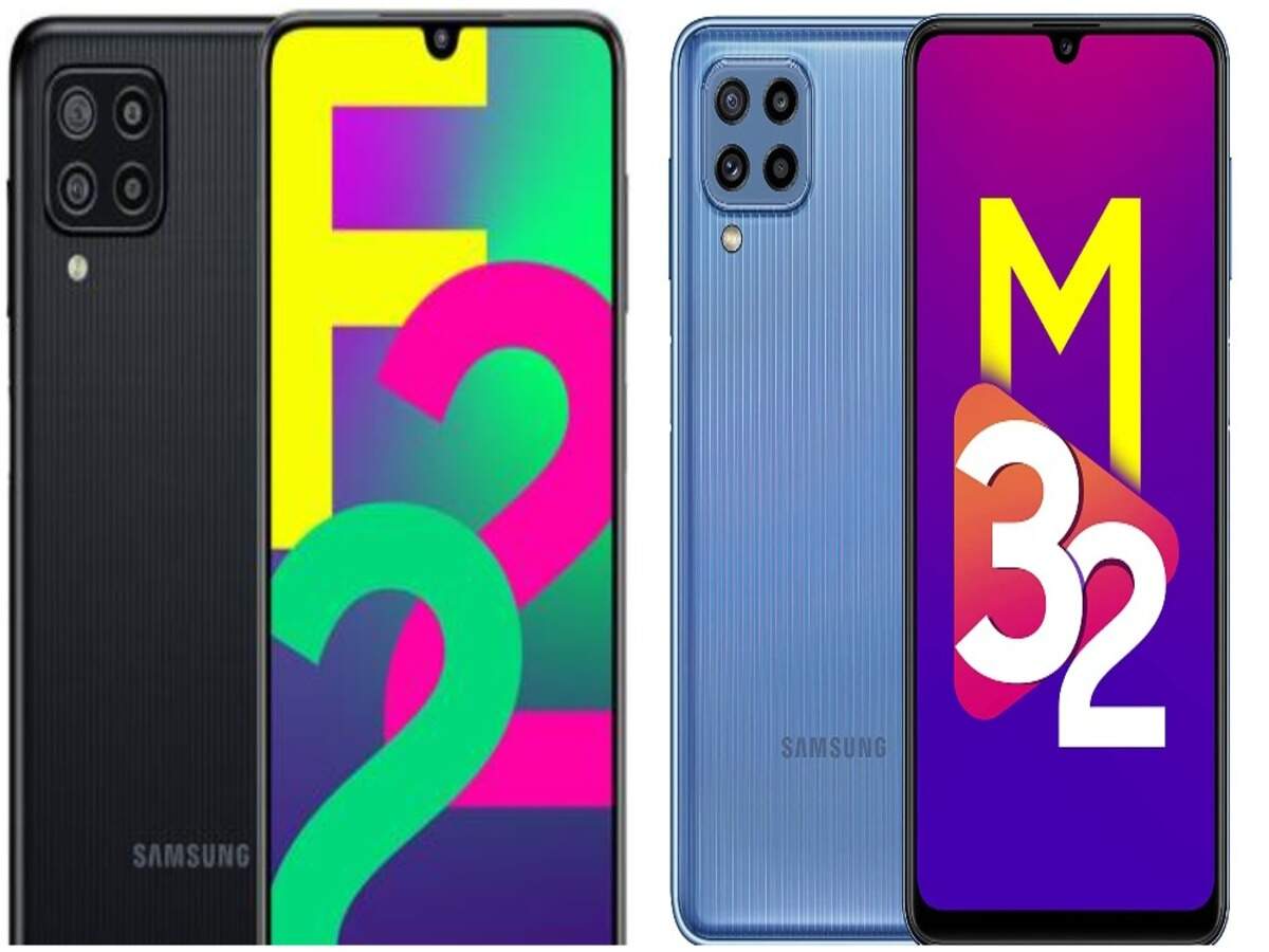 Samsung Galaxy F22 vs Samsung Galaxy M32: How the two phones under Rs  15,000 compare - Times of India