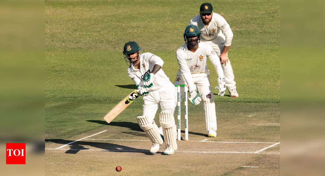 One-off Test: Liton Das falls just short of Test ton as Bangladesh score 294/8