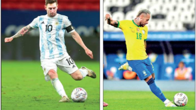 Final duel: Football-crazy Kolkata split over Argentina and Brazil