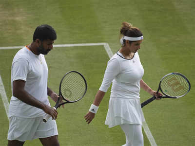 Sania Mirza, Rohan Bopanna pair crashes out of Wimbledon