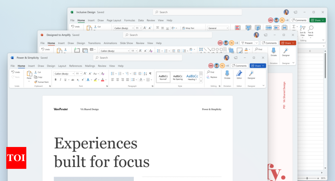 Microsoft 365 makeover: Office docs are getting a new default look