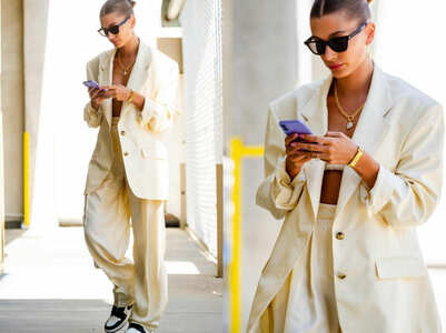 Hailey Bieber redefines street style