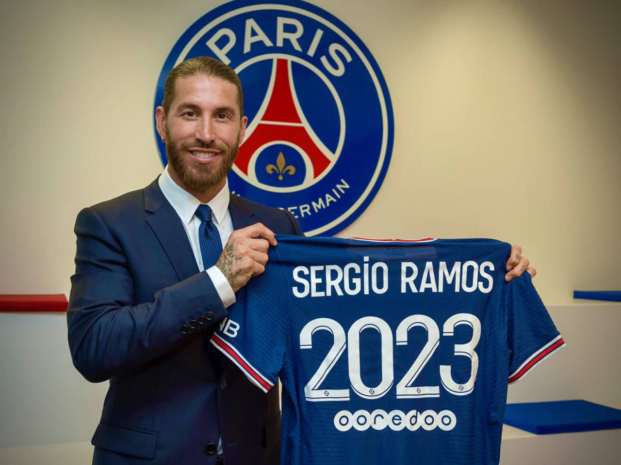 No.4 for Ramos!  Paris Saint-Germain