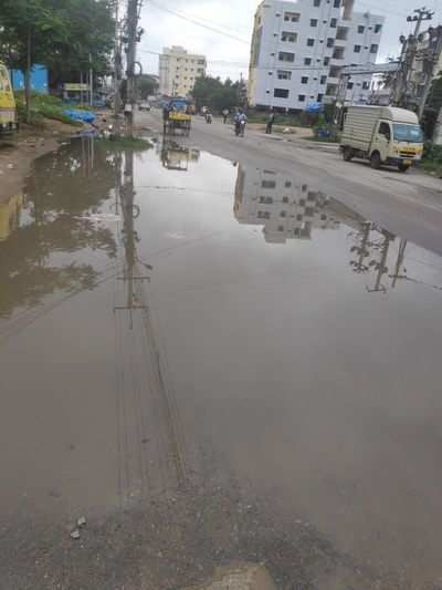 No drainage and water logging