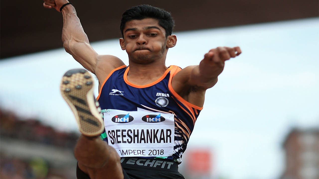 Olympic-qualified runners Irfan, Bhawna and long-jumper