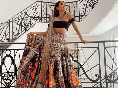 Diipa Buller-Khosla's Indian avatar at Cannes