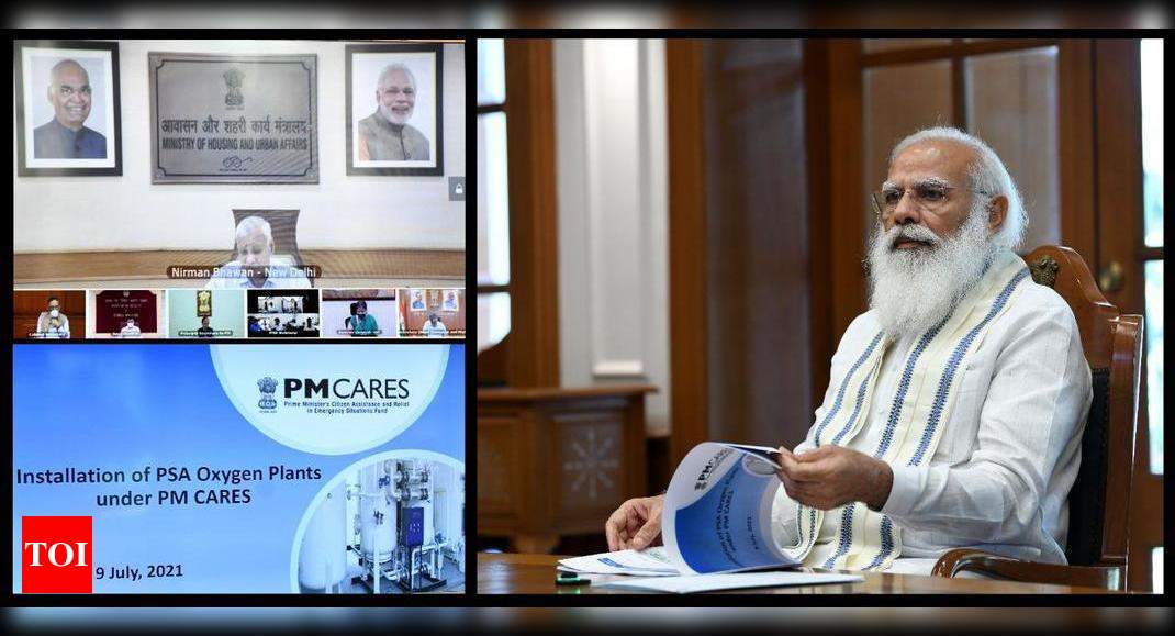 PM to officials: Ensure O2 plants are functional at earliest