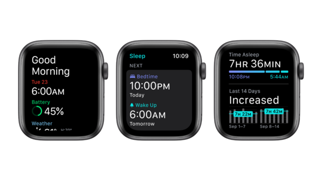 does the apple watch monitor your sleep