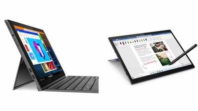Lenovo launches 2-in-1 laptops with detachable keyboards in India: Price,  availability and more - Times of India