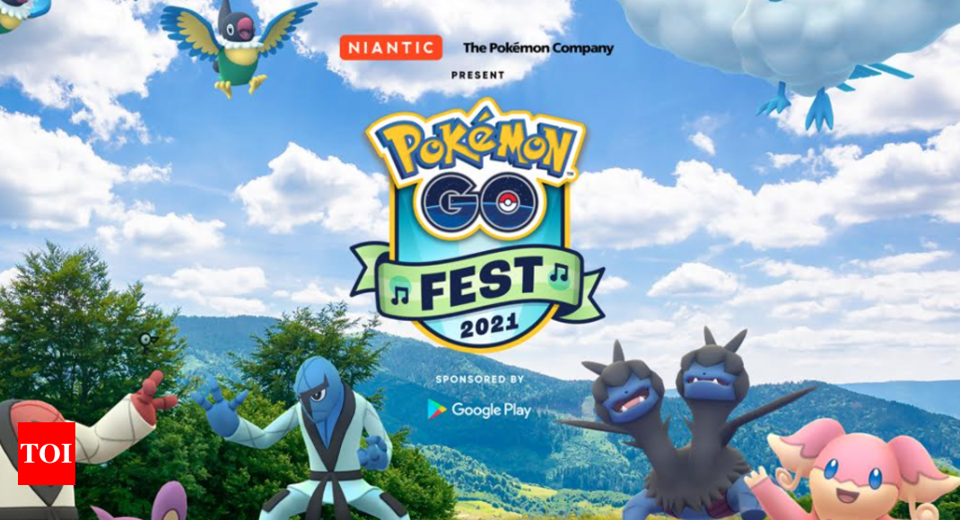 Pokemon Go Fest 21 Niantic Announces Pokemon Go Fest 21 To Celebrate 5 Years Of The Game Times Of India