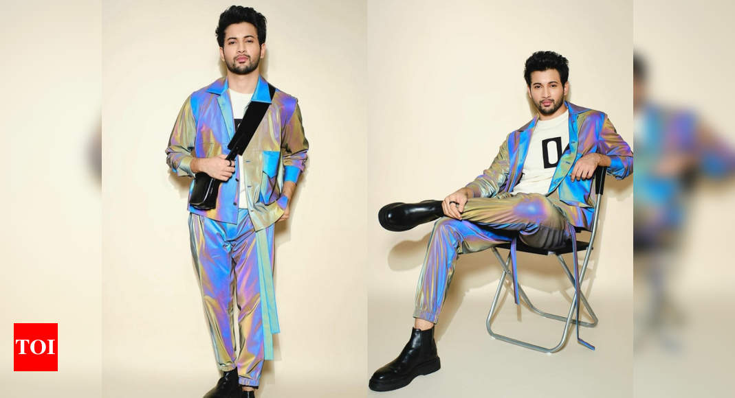 Rohit Saraf slays in holographic outfit