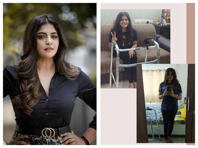 Manjima Mohan: Manjima Mohan reminisces the time when she was recovering  from her leg injury, says “Trust yourself!” | Malayalam Movie News - Times  of India
