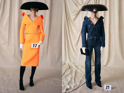 Balenciaga makes striking comeback
