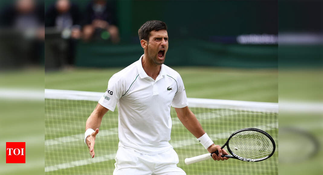 Djokovic eyes 20th Slam vs Berrettini in Wimbledon final