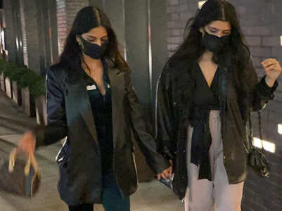 Suhana Khan rocks a sassy black jacket