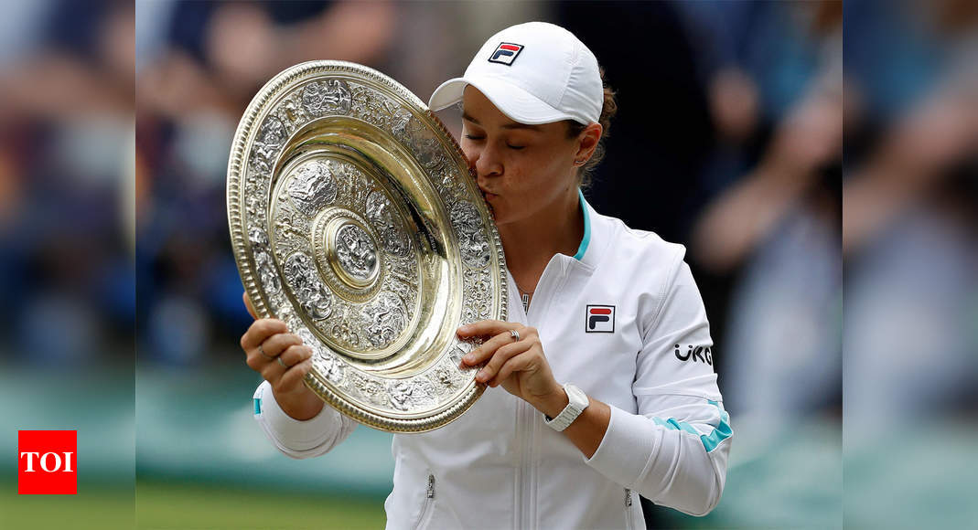 Barty wins first Wimbledon title on Cawley anniversary