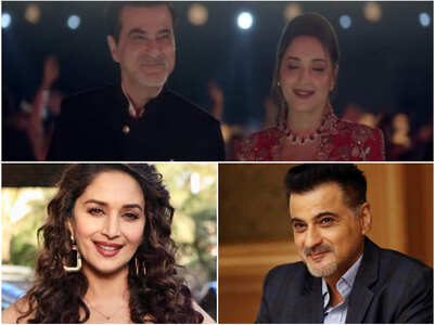 Madhuri & Sanjay’s reunion show wrap up shoot
