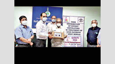 Indian doctors in US donate 160 ventilators to Bengal