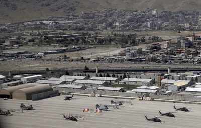 Air defences installed at Afghanistan's Kabul airport as Taliban gain ground