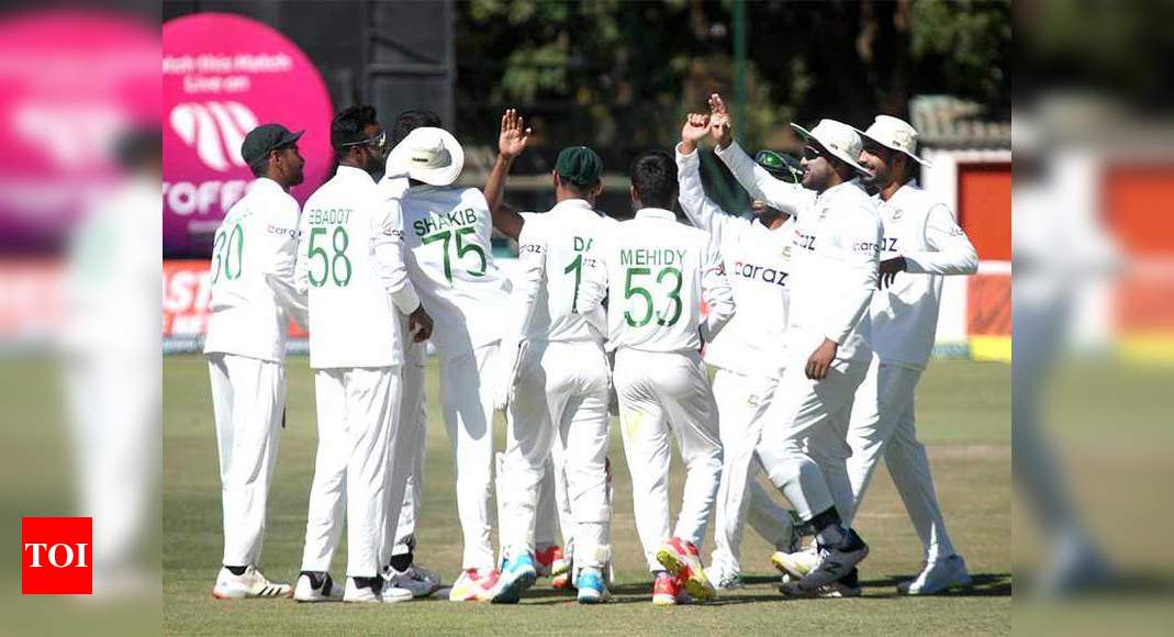 Taskin, Mehidy bowl Bangladesh to rare away Test win vs Zimbabwe