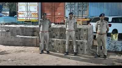 Alcohol worth Rs 17 lakh seized
