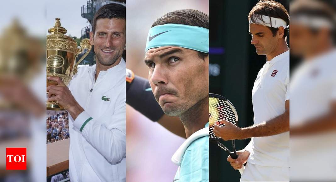 How Djokovic caught up with Federer and Nadal