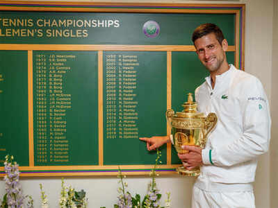 Wimbledon 2021 men's final: Novak Djokovic outlasts Matteo Berrettini to  win record-tying 20th Grand Slam 