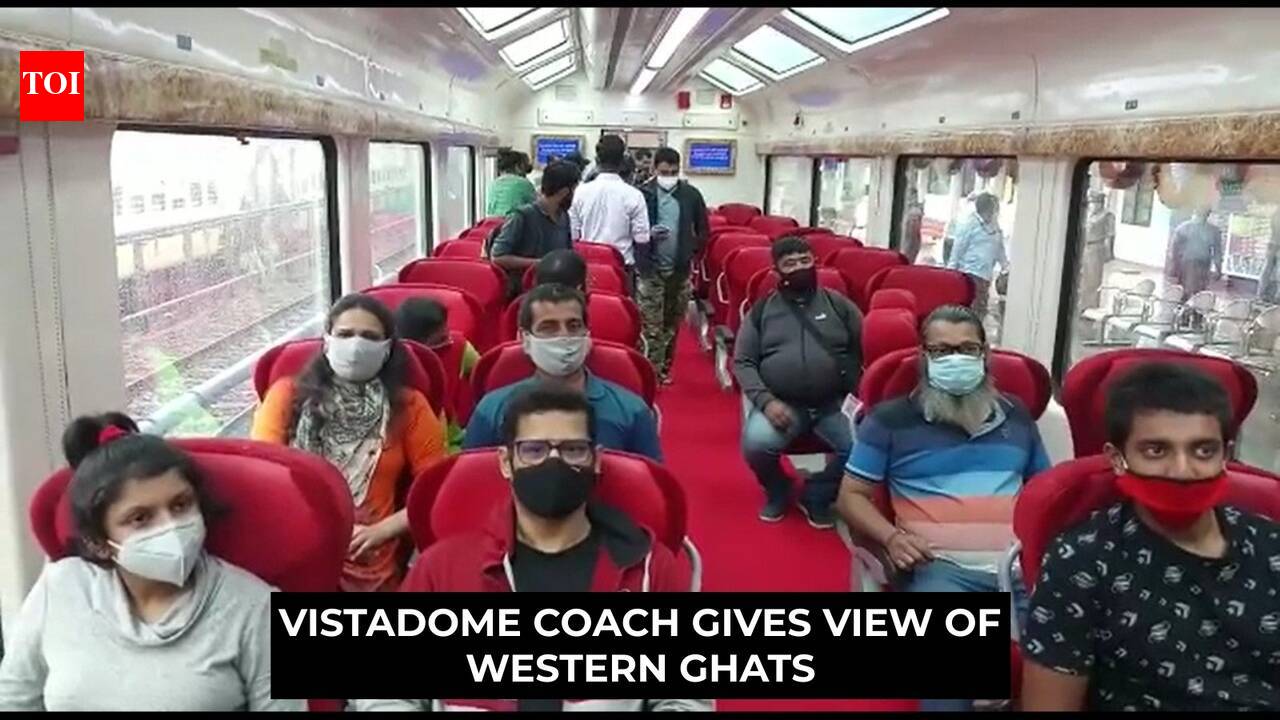 Karnataka’s 1st vistadome train wows commuters with 360-degree view of ...