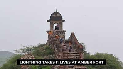 Rajasthan: Lightning strikes claim 23 lives, 11 killed near Amber Fort in Jaipur