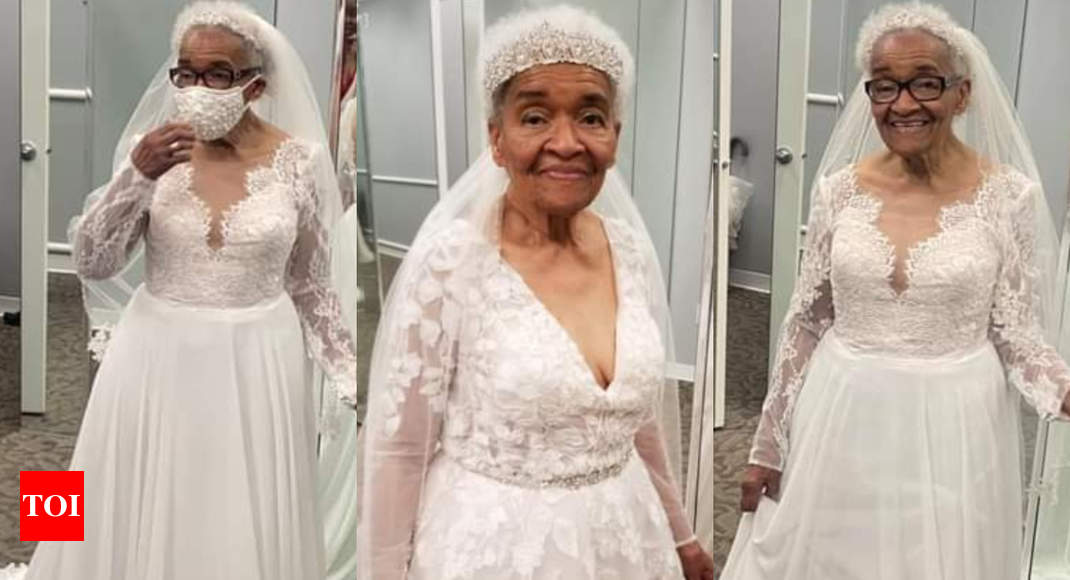 Black Alabama woman fulfills dream of wearing a wedding dress at 94