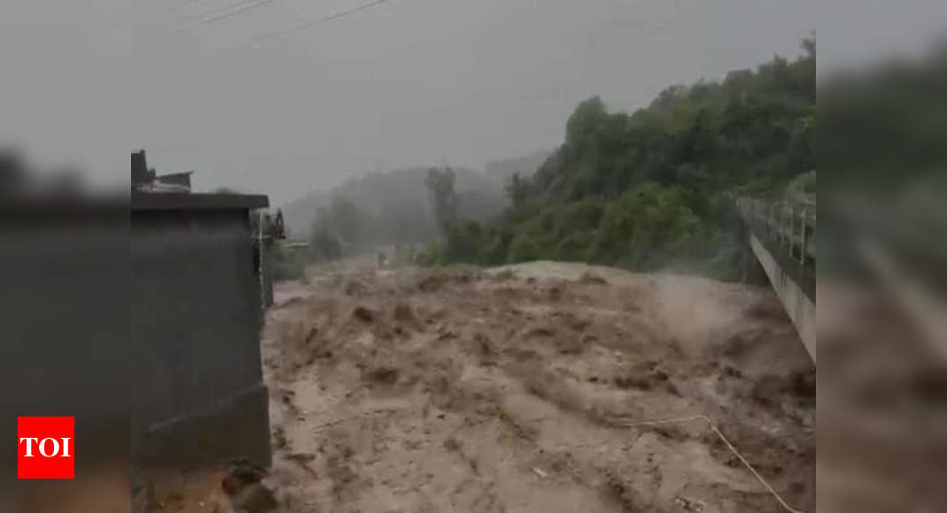 Two missing after flash floods in Dharamshala's Kangra