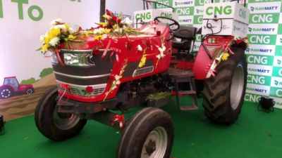 India's first bio-CNG tractor aims at saving billions of rupees in fuel costs