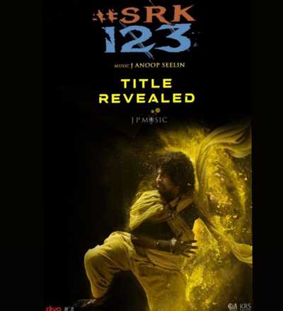 Makers of #SRK123 drop the title of the film today