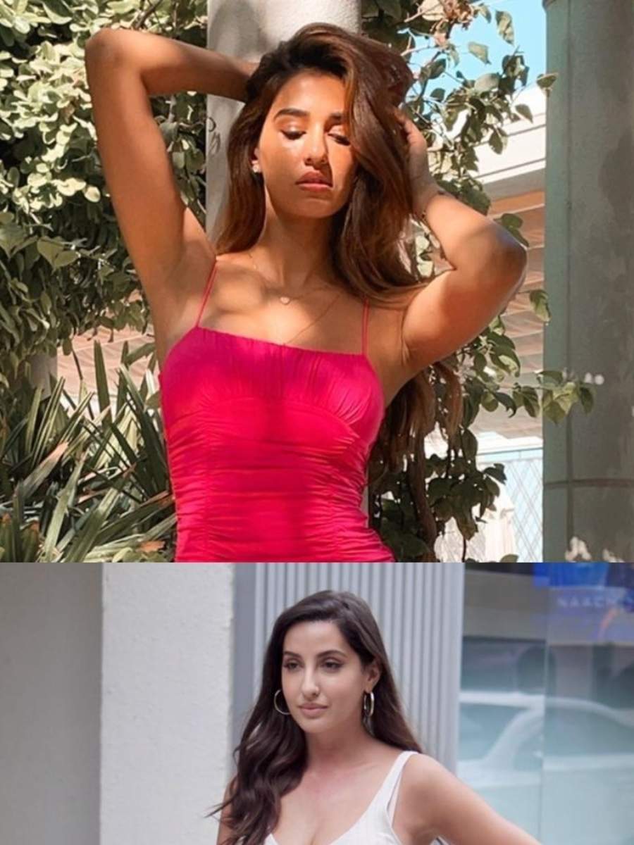 Disha Patani, Nora Fatehi, Ananya Panday: Actresses who rock bodycon  dresses with their gym-toned frame | Times of India